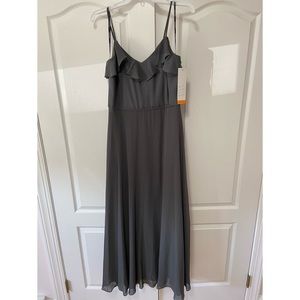 Levkoff charcoal colored dress